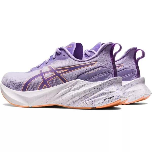 imageASICS Womens NOVABLAST 3 LE Running ShoesDigital VioletSummer Dune