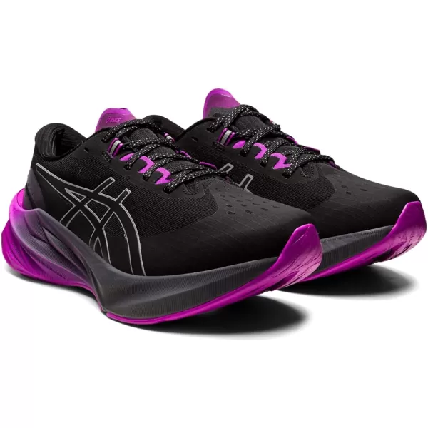 imageASICS Womens NOVABLAST 3 LITEShow Running ShoesBlackOrchid