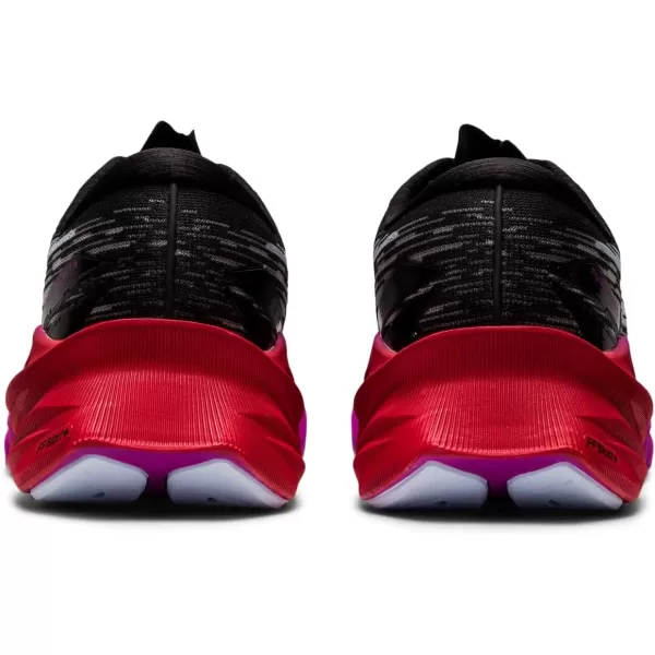 imageASICS Womens NOVABLAST 3 Running ShoesBlackSoft Sky