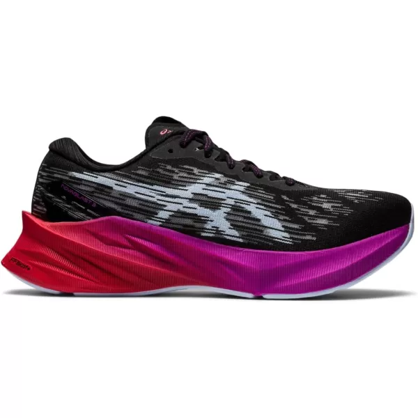imageASICS Womens NOVABLAST 3 Running ShoesBlackSoft Sky