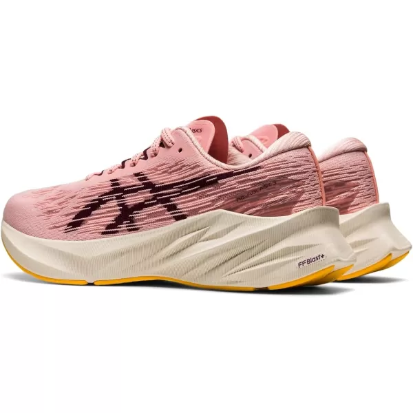 imageASICS Womens NOVABLAST 3 Running ShoesFrosted RoseDeep Mars