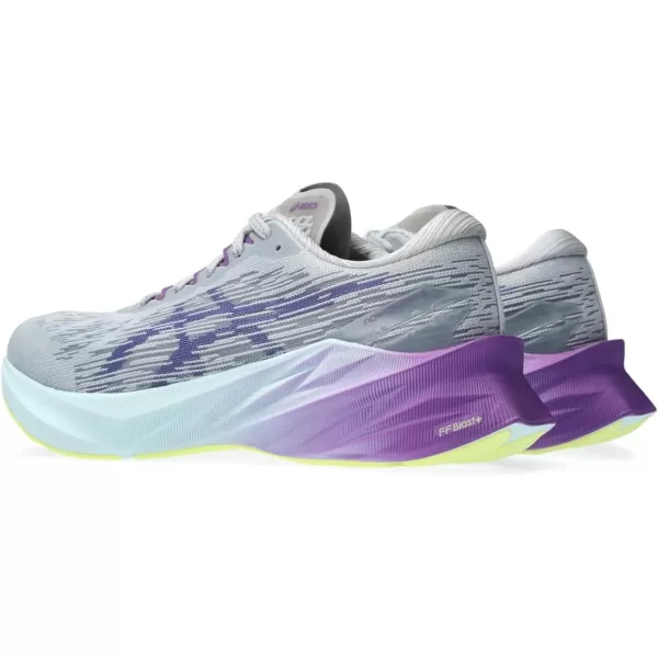 imageASICS Womens NOVABLAST 3 Running ShoesPiedmont GreyBlue Violet