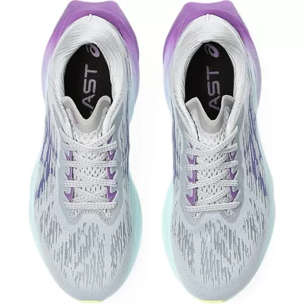 imageASICS Womens NOVABLAST 3 Running ShoesPiedmont GreyBlue Violet