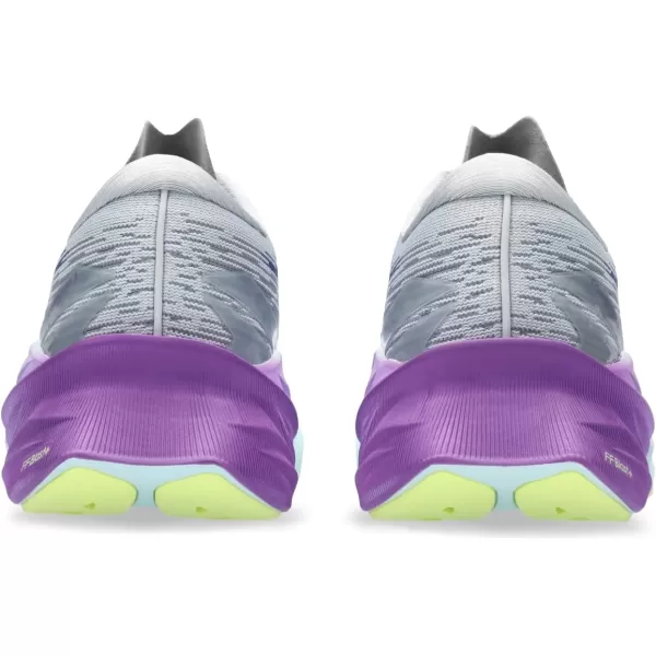 imageASICS Womens NOVABLAST 3 Running ShoesPiedmont GreyBlue Violet
