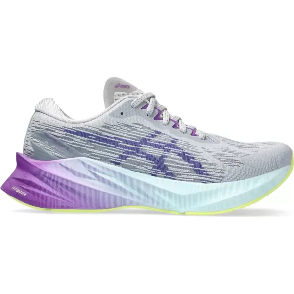 imageASICS Womens NOVABLAST 3 Running ShoesPiedmont GreyBlue Violet