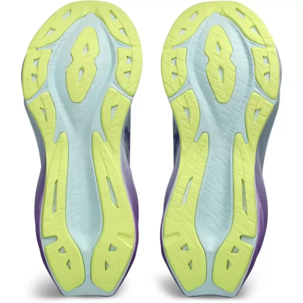 imageASICS Womens NOVABLAST 3 Running ShoesPiedmont GreyBlue Violet
