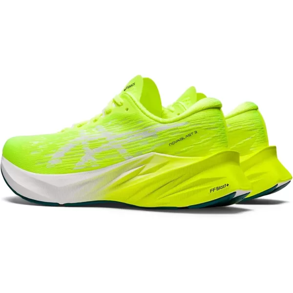 imageASICS Womens NOVABLAST 3 Running ShoesSafety YellowWhite