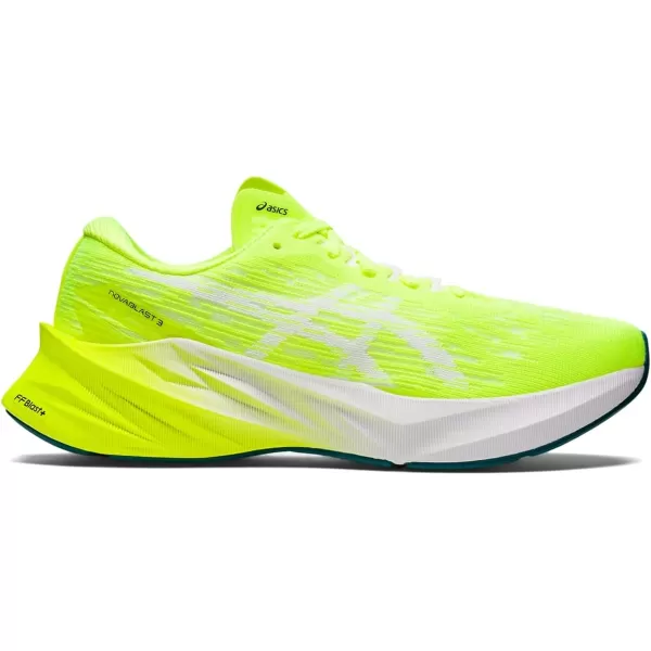 imageASICS Womens NOVABLAST 3 Running ShoesSafety YellowWhite