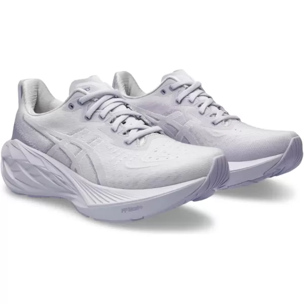 imageASICS Womens NOVABLAST 4 Running ShoeLilac HintFaded Ash Rock