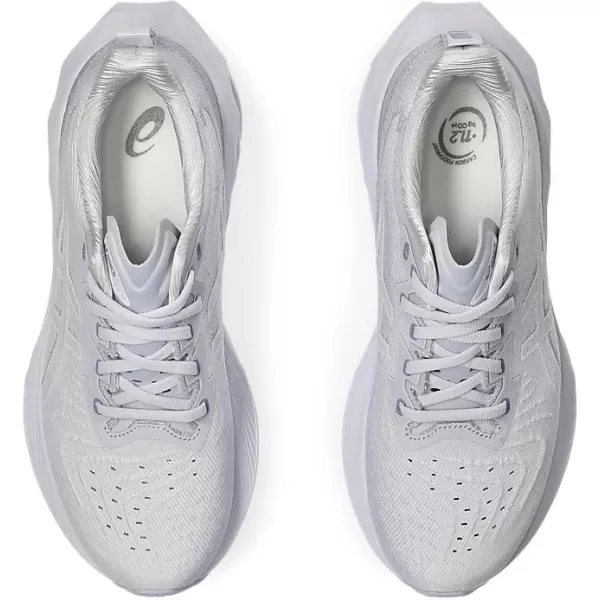 imageASICS Womens NOVABLAST 4 Running ShoeLilac HintFaded Ash Rock