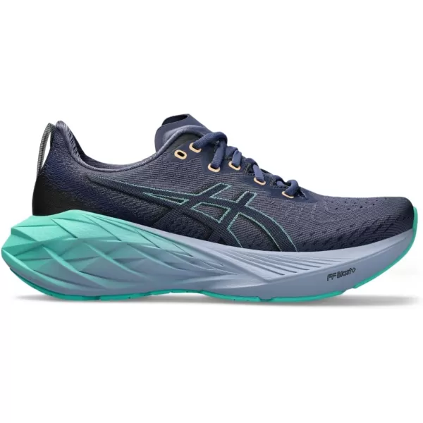 imageASICS Womens NOVABLAST 4 Running ShoeThunder BlueBlue Expanse