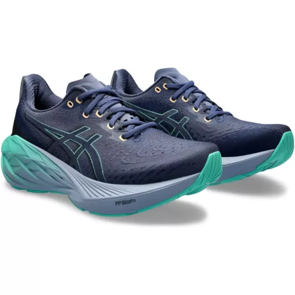 imageASICS Womens NOVABLAST 4 Running ShoeThunder BlueBlue Expanse