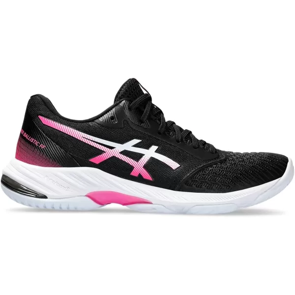 imageASICS Womens Netburner Ballistic FlyteFoam 3 Volleyball ShoesBlackHot Pink