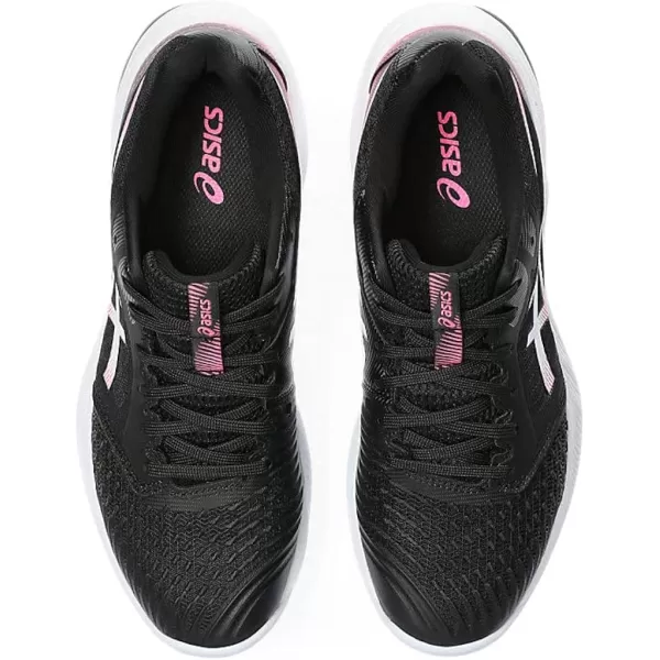 imageASICS Womens Netburner Ballistic FlyteFoam 3 Volleyball ShoesBlackHot Pink