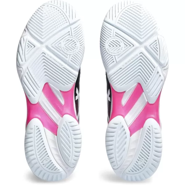 imageASICS Womens Netburner Ballistic FlyteFoam 3 Volleyball ShoesBlackHot Pink