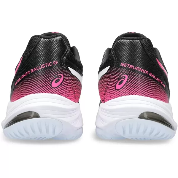 imageASICS Womens Netburner Ballistic FlyteFoam 3 Volleyball ShoesBlackHot Pink