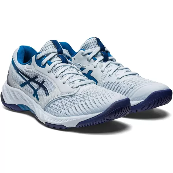 imageASICS Womens Netburner Ballistic FlyteFoam 3 Volleyball ShoesSkyIndigo Blue