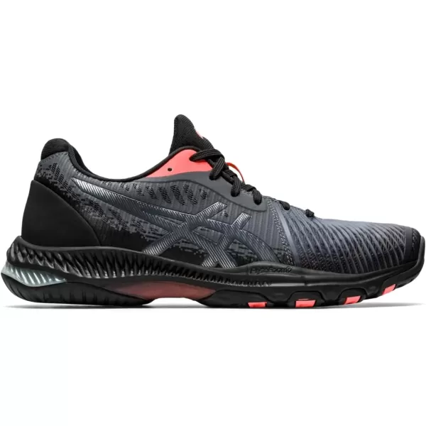 imageASICS Womens Netburner Ballistic FlyteFoam Volleyball ShoesBlackSunrise Red