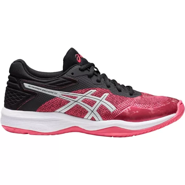 imageASICS Womens Netburner Ballistic FlyteFoam Volleyball ShoesPixel PinkSilver