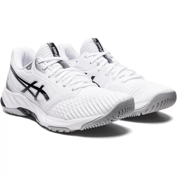 imageASICS Womens Netburner Ballistic FlyteFoam Volleyball ShoesWhiteBlack