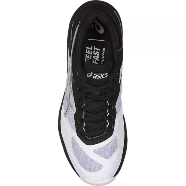 imageASICS Womens Netburner Ballistic FlyteFoam Volleyball ShoesWhiteSilver