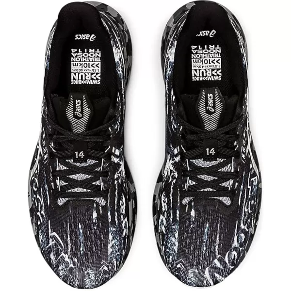 imageASICS Womens Noosa TRI 14 Running ShoesBlackPure Silver