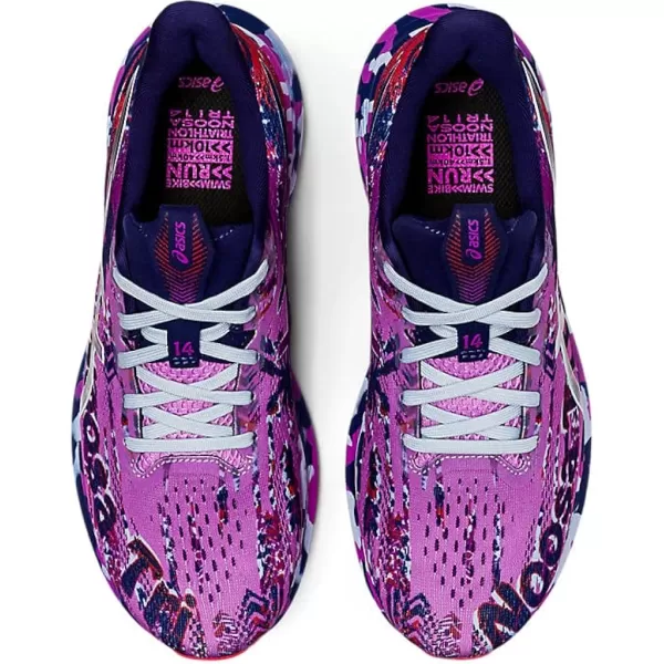 imageASICS Womens Noosa TRI 14 Running ShoesLavender GlowSoft Sky
