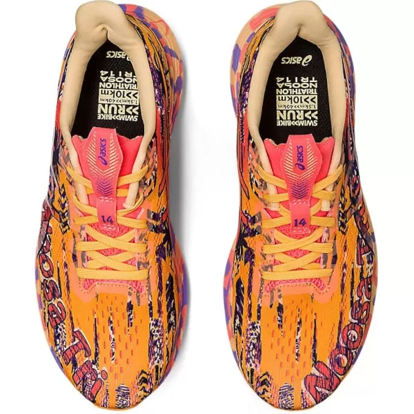 imageASICS Womens Noosa TRI 14 Running ShoesOrange PopBlazing Coral