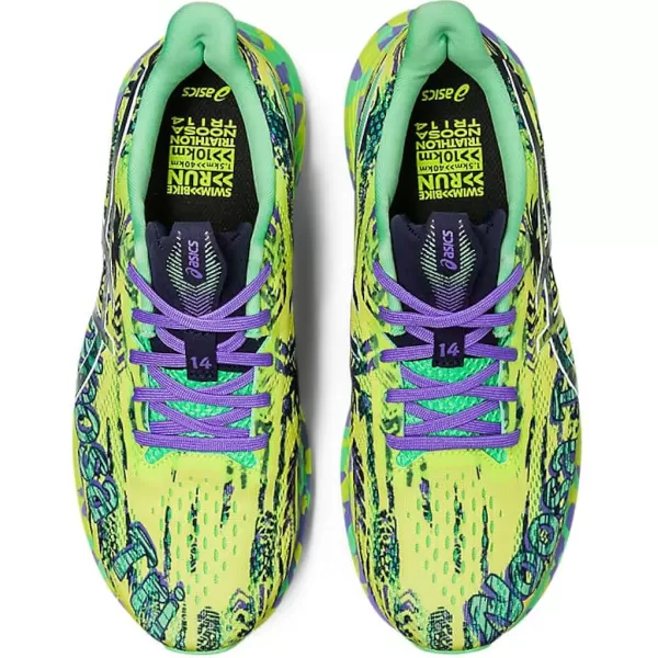 imageASICS Womens Noosa TRI 14 Running ShoesSafety YellowMidnight