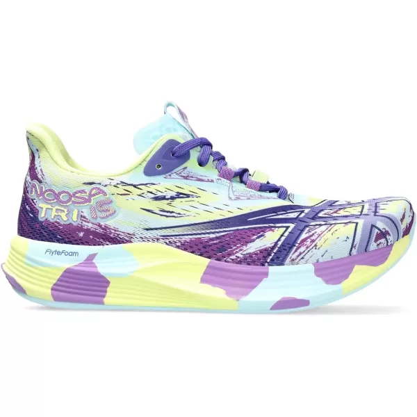 imageASICS Womens Noosa TRI 15 Running ShoesGlow YellowPalace Purple