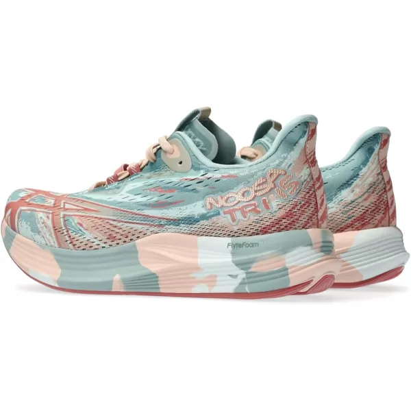 imageASICS Womens Noosa TRI 15 Running ShoesPure AquaPale Apricot