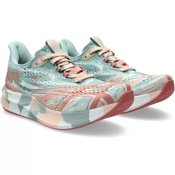 imageASICS Womens Noosa TRI 15 Running ShoesPure AquaPale Apricot