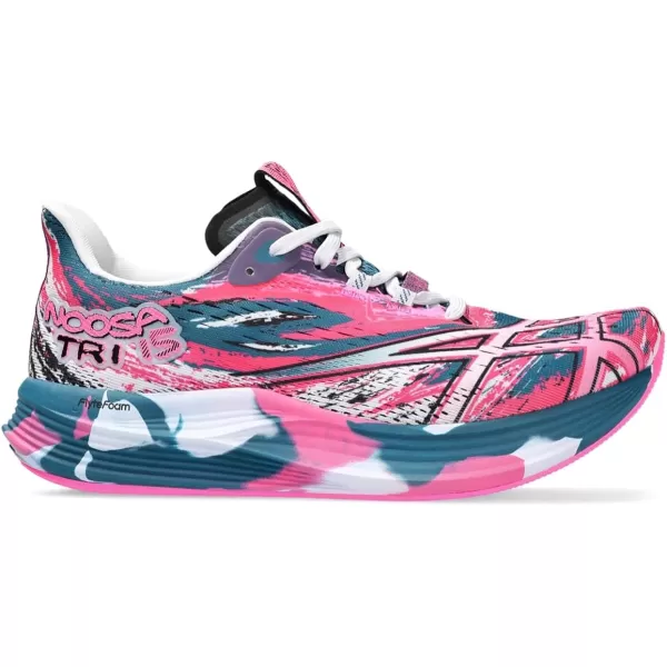 imageASICS Womens Noosa TRI 15 Running ShoesRestful TealHot Pink