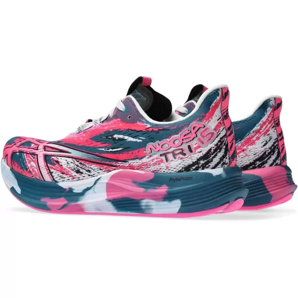 imageASICS Womens Noosa TRI 15 Running ShoesRestful TealHot Pink