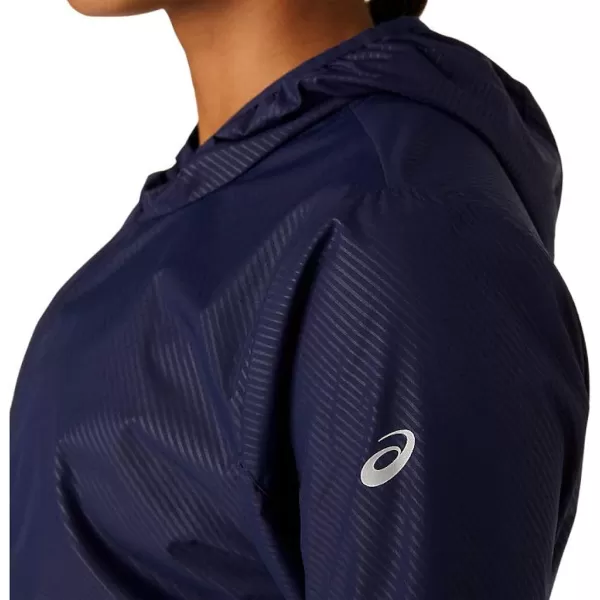imageASICS Womens PACKABLE JACKET Running ApparelPeacoat Emboss