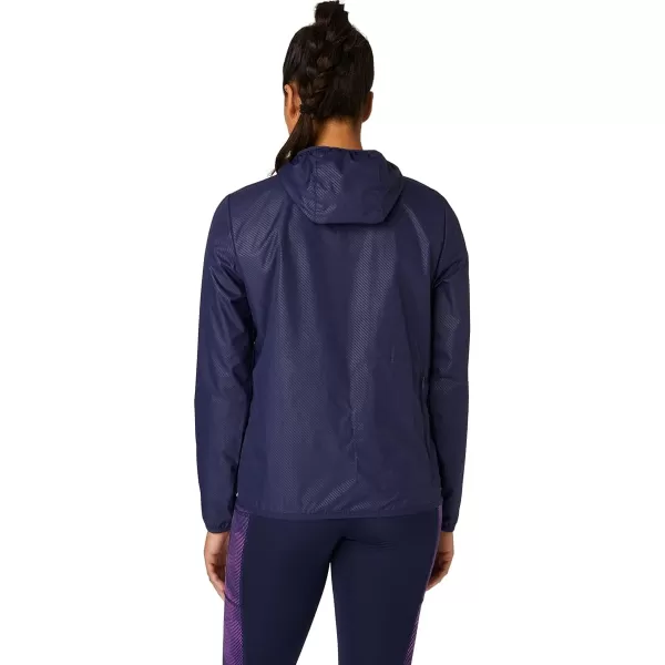 imageASICS Womens PACKABLE JACKET Running ApparelPeacoat Emboss