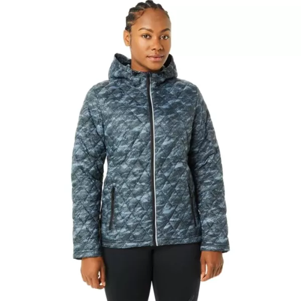 imageASICS Womens PERFORMANCE INSULATED JACKETMetropolisBright Lights Print