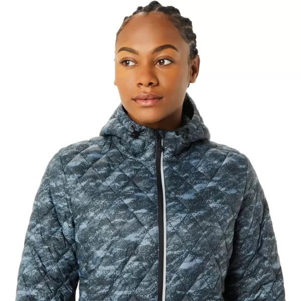 imageASICS Womens PERFORMANCE INSULATED JACKETMetropolisBright Lights Print