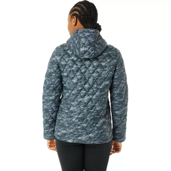 imageASICS Womens PERFORMANCE INSULATED JACKETMetropolisBright Lights Print