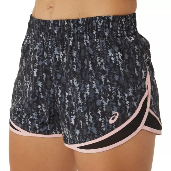 imageASICS Womens PR Lyte 25IN Run Short Running ApparelJapan Brushed Performance Black