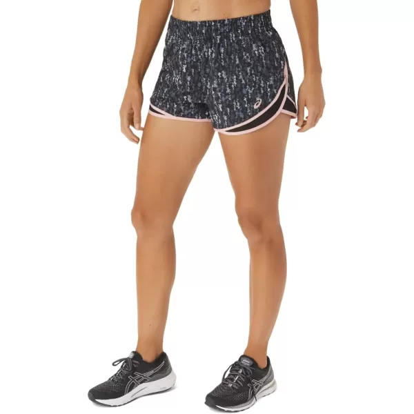 imageASICS Womens PR Lyte 25IN Run Short Running ApparelJapan Brushed Performance Black