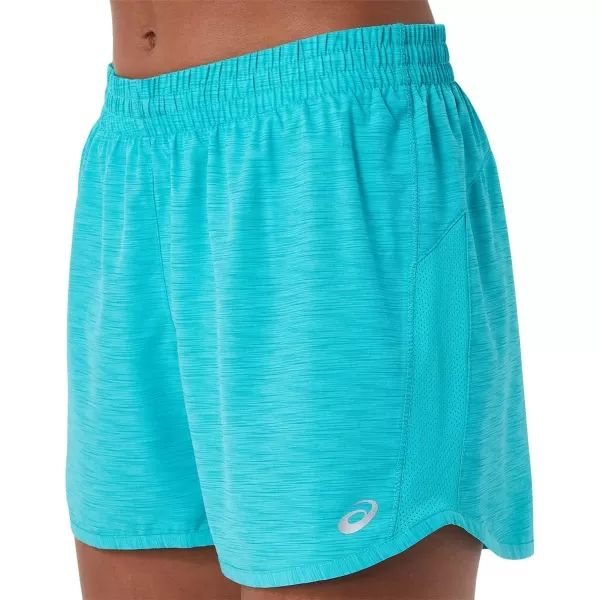 imageASICS Womens PR Lyte 4 Run Short Running ApparelSea Glass Spacedye