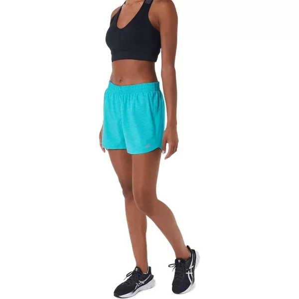 imageASICS Womens PR Lyte 4 Run Short Running ApparelSea Glass Spacedye