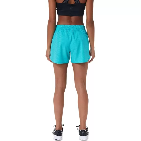 imageASICS Womens PR Lyte 4 Run Short Running ApparelSea Glass Spacedye