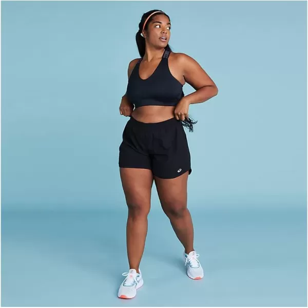 imageASICS Womens PR Lyte 4IN Run Short Running ApparelPerformance Black