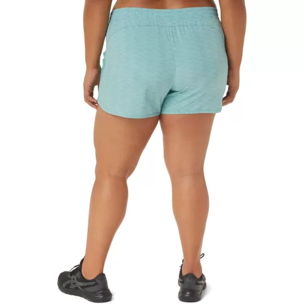 imageASICS Womens PR Lyte 4IN Run Short Running ApparelSage Spacedye
