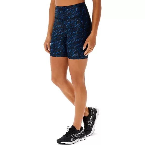 imageASICS Womens PR Lyte 5IN Run Short Running ApparelNight ShadeLake Drive Print