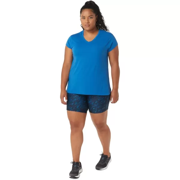 imageASICS Womens PR Lyte 5IN Run Short Running ApparelNight ShadeLake Drive Print