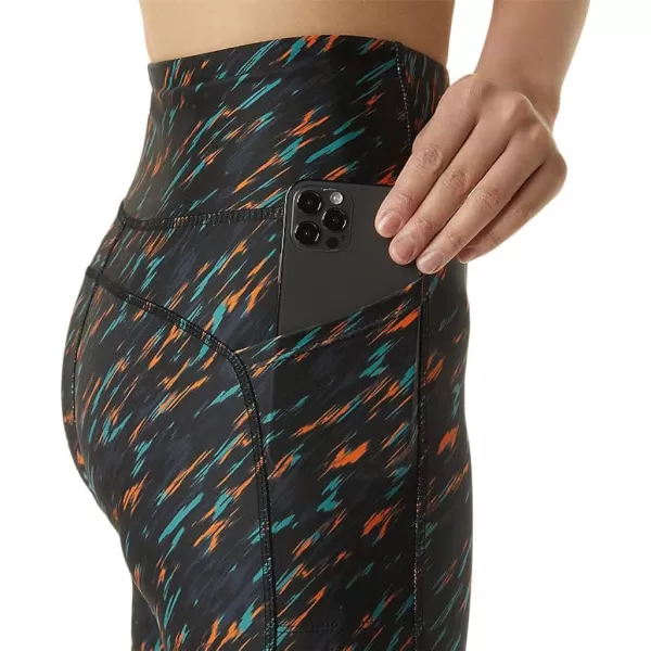 imageASICS Womens PR Lyte 5IN Run Short Running ApparelNight ShadeSage Print