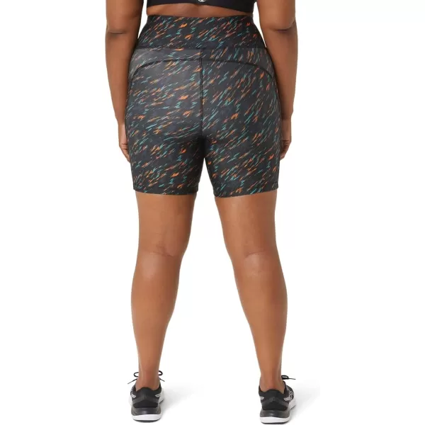imageASICS Womens PR Lyte 5IN Run Short Running ApparelNight ShadeSage Print